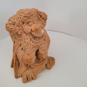 Vintage 1973 GLOGS Wizard Clay Figurine By One Potato Two Potato USA Planter